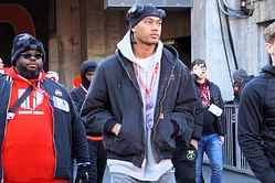Late NFL legend's son and Ohio State commit Chris Henry Jr. reacts as brother DeMarcus Henry receives offer from MWC powerhouse