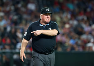 Umpire drops NSFW reaction after wrong call review in Red Sox vs. Twins game