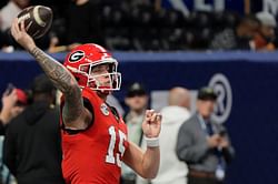 "My dad said, you've gotta go hit": When Carson Beck revealed the moment he realized he's meant for football