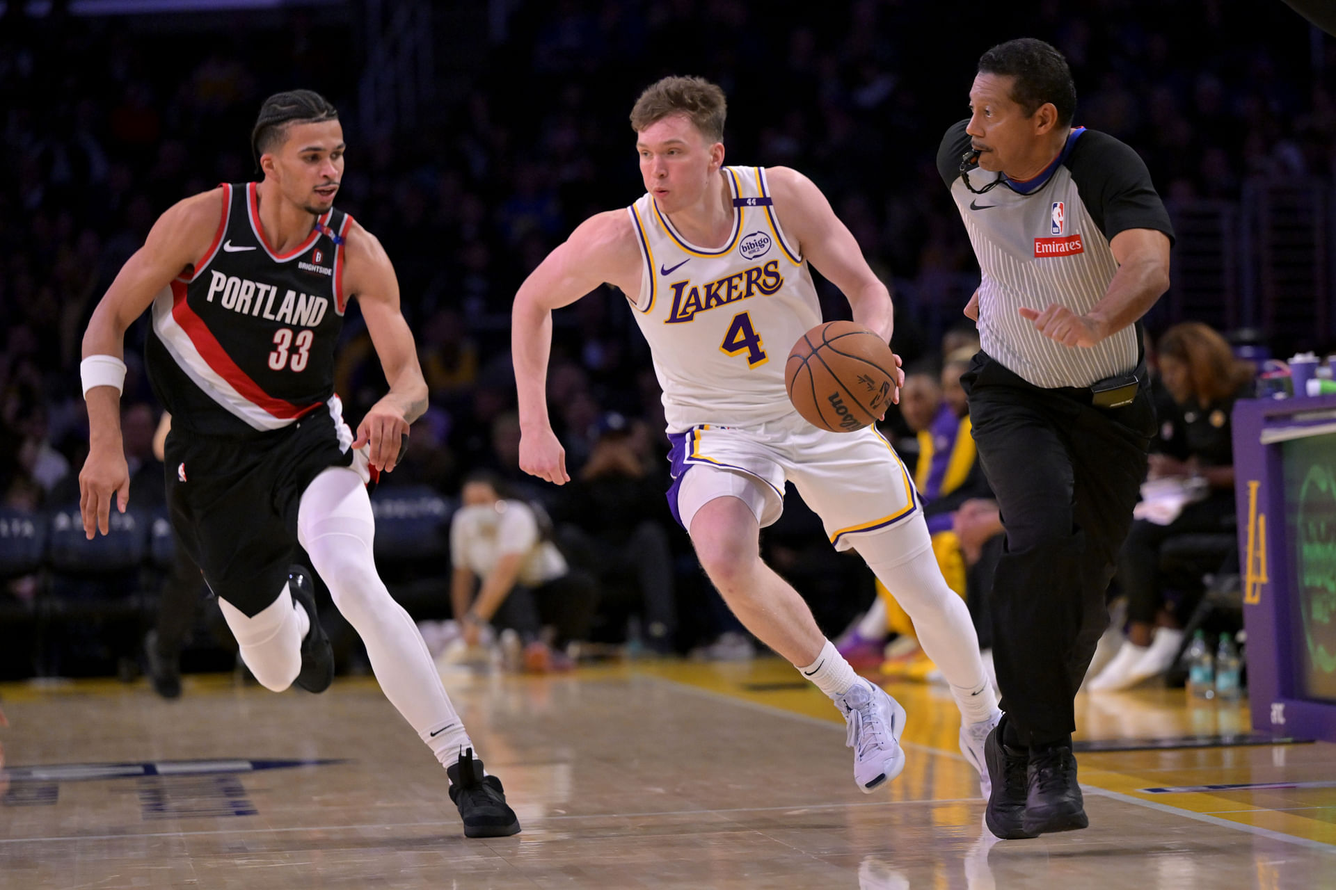 NBA: Portland Trail Blazers at Los Angeles Lakers - Source: Imagn