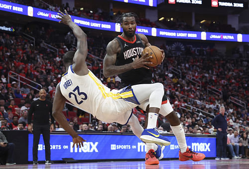 Draymond Green keeps pettiness alive, roasts Tari Eason. (Photo: IMAGN)