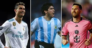 “He was superior to everyone – even me" - When Diego Maradona snubbed Cristiano Ronaldo and Lionel Messi while naming his GOAT
