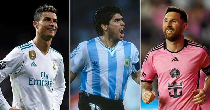“He was superior to everyone – even me" - When Diego Maradona snubbed Cristiano Ronaldo and Lionel Messi while naming his GOAT