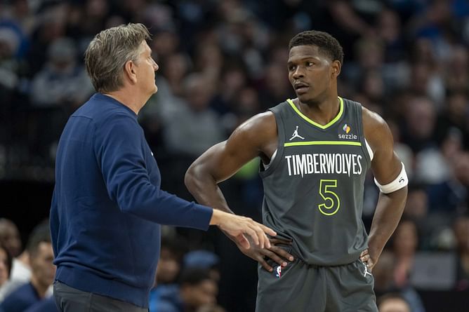 Chris Finch turns the heat on Anthony Edwards and Timberwolves for "diabolical" mistake in Game 1 loss