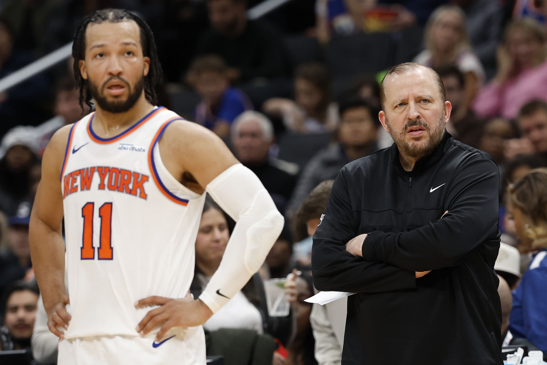 Knicks head coach takes a shot at the officiating (Image Source: IMAGN)