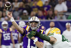 Reporter points out Garrett Nussmeier's connection to New Orleans Saints as Derek Carr retires