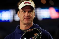 Lane Kiffin flexes baseball swinging skills at Ole Miss Stadium, shares fun clip via IG post