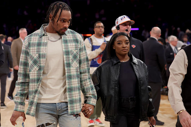 Jonathan Owens' wife Simone Biles teases first look of her newest passion project