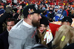 Days after making bold Taylor Swift revelation, Travis Kelce poses with Patrick Mahomes' sister in rare appearance together