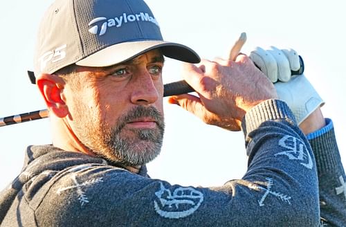 NFL quarterback Aaron Rodgers. (Credits: IMAGN)