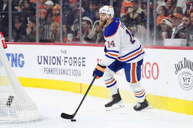 Oilers HC delivers devastating Mattias Ekholm injury update ahead of Round 2 playoff clash against Golden Knight