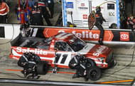 NASCAR Truck Series driver Corey Heim (11) pits during the Fresh From Florida 250 at Daytona International Speedway. - Source: Imagn