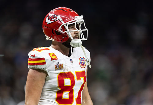 Kansas City Chiefs tight end Travis Kelce. (Credits: IMAGN)
