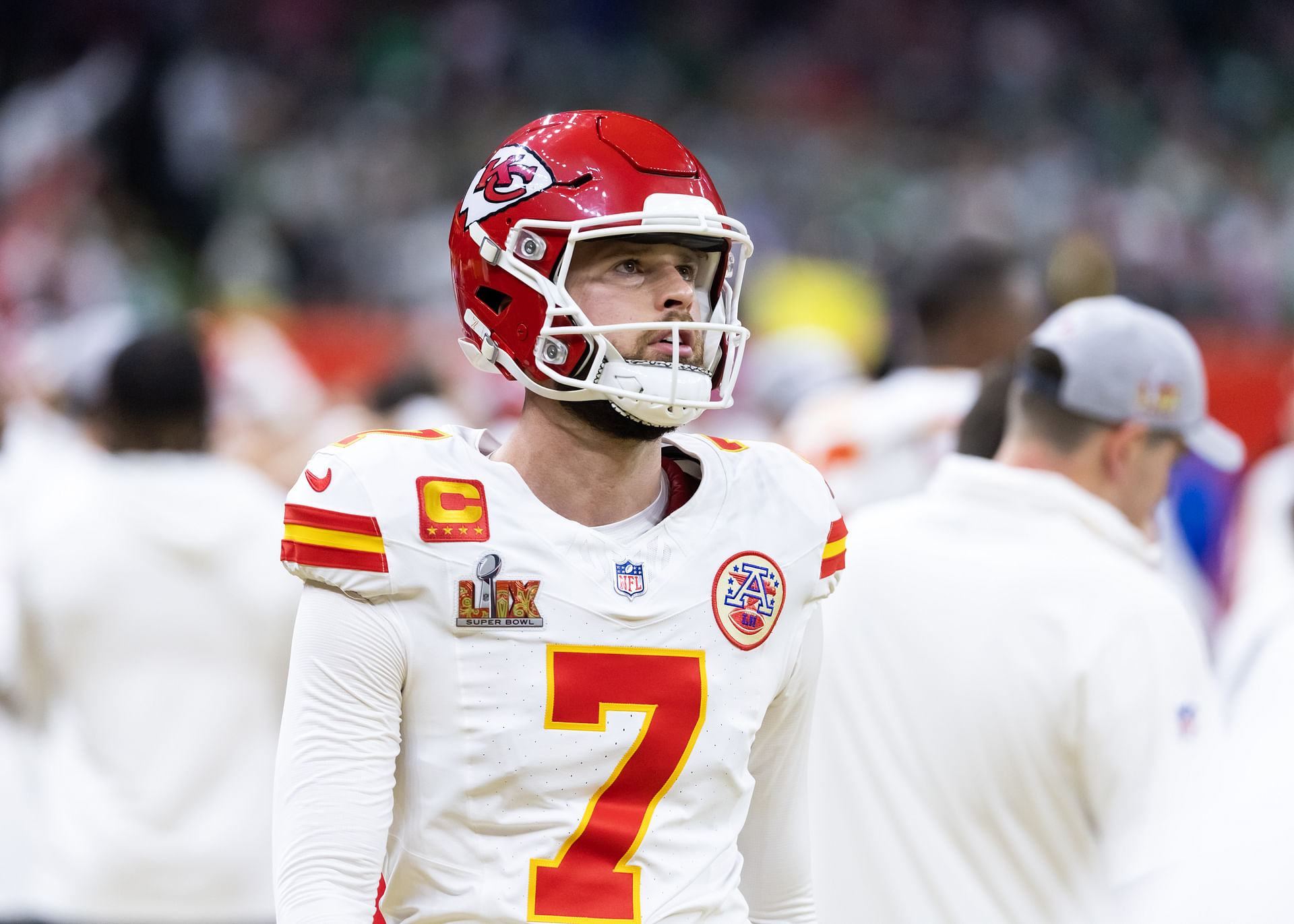 Harrison Butker hails Donald Trump&rsquo;s authenticity, labels President as &quot;great&quot; for America (Image credit: Imagn)