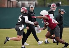 Video: Ty Simpson’s dad Jason gives fans a sneak peek into Alabama’s projected starting QB’s “work in May”