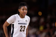 Vanderbilt transfer guard Iyana Moore figures to be an immediate help for Notre Dame. (Photo Credit: IMAGN)