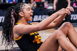 “Omg he’s adorable”: College hoops fans join in to wish Iowa star Hannah Stuelke’s “baby” on his special day