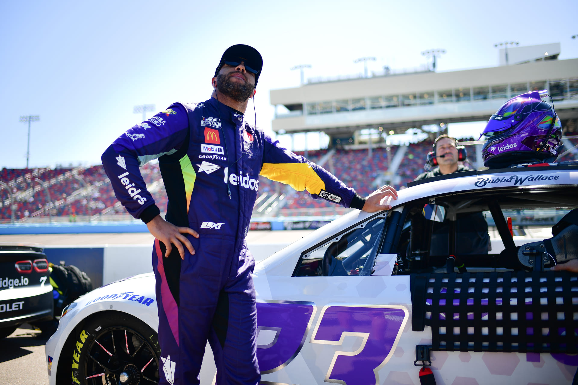 Bubba Wallace drives the #23 Toyota Camry for 23XI Racing - Source: Imagn
