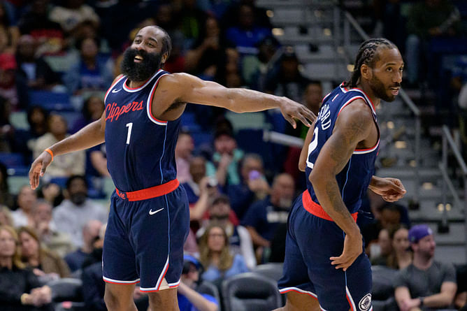 "Not good enough anymore" - NBA analyst gives Kawhi Leonard and James Harden harsh reality check
