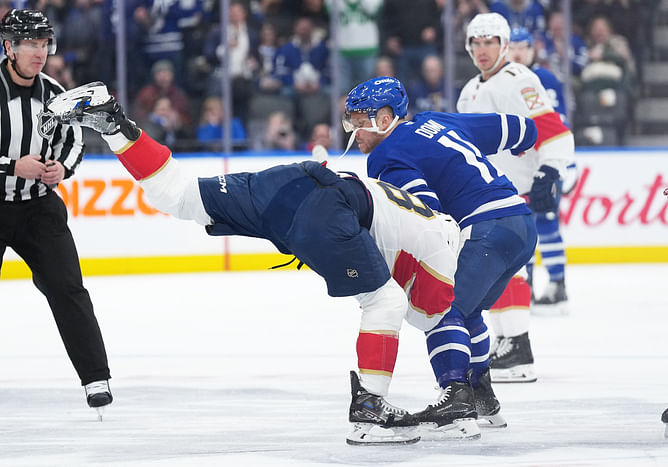 Ranking 3 best Maple Leafs players to potentially seek retribution against Sam Bennett for Anthony Stolarz hit