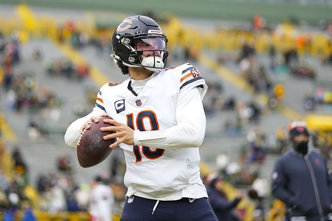 Colin Cowherd changes his Bears win-loss prediction after viral video of Caleb Williams' throw to Rome Odunze