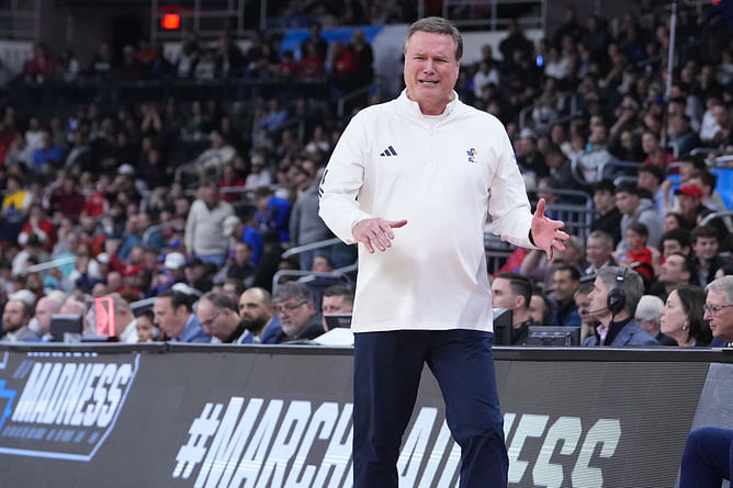 "Oh hell just let everyone participate who cares": Fans fume as Bill Self, Big 12 coaches back controversial NCAA tournament expansion