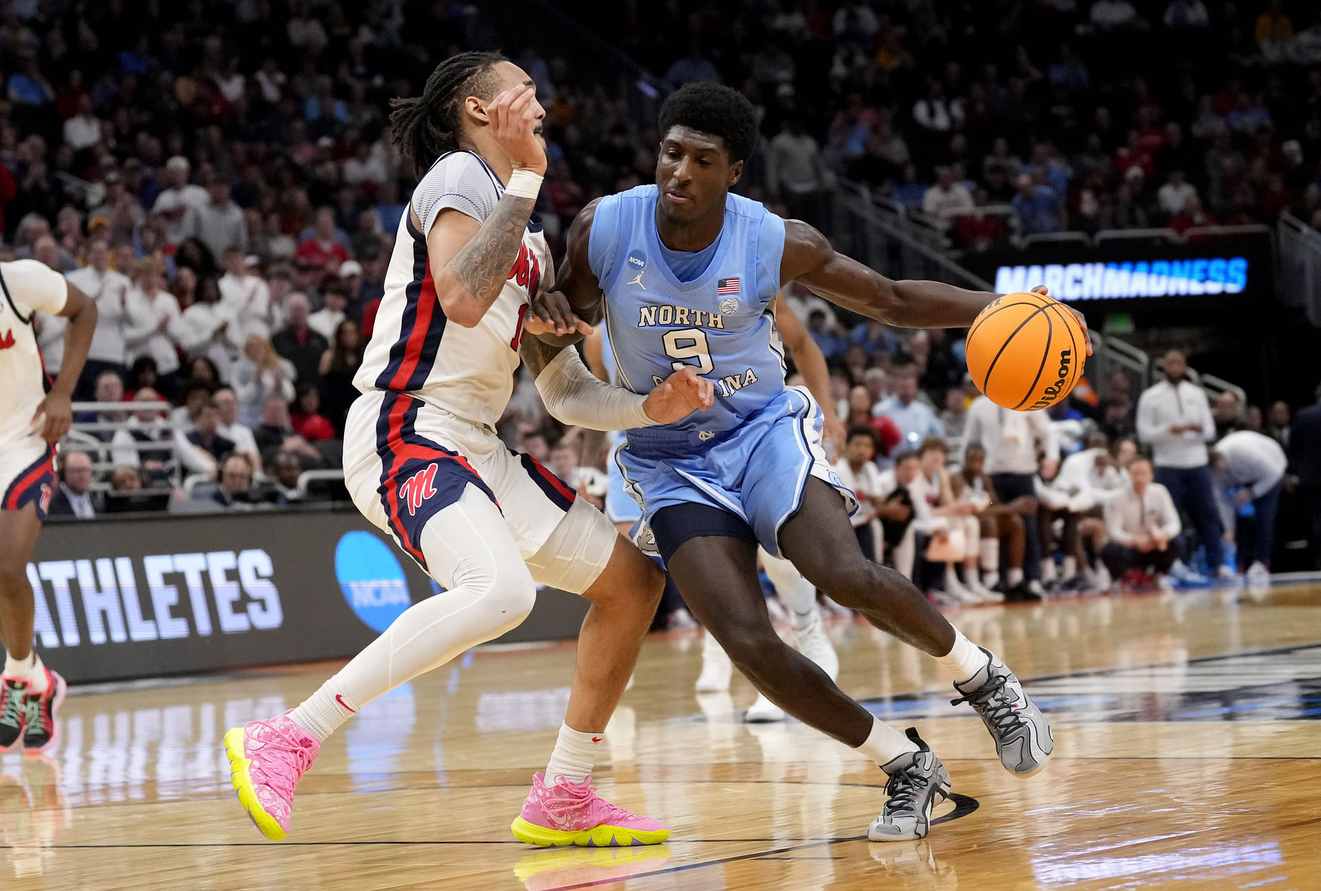 NCAA Basketball: NCAA Tournament First Round-North Carolina at Mississippi - Source: Imagn