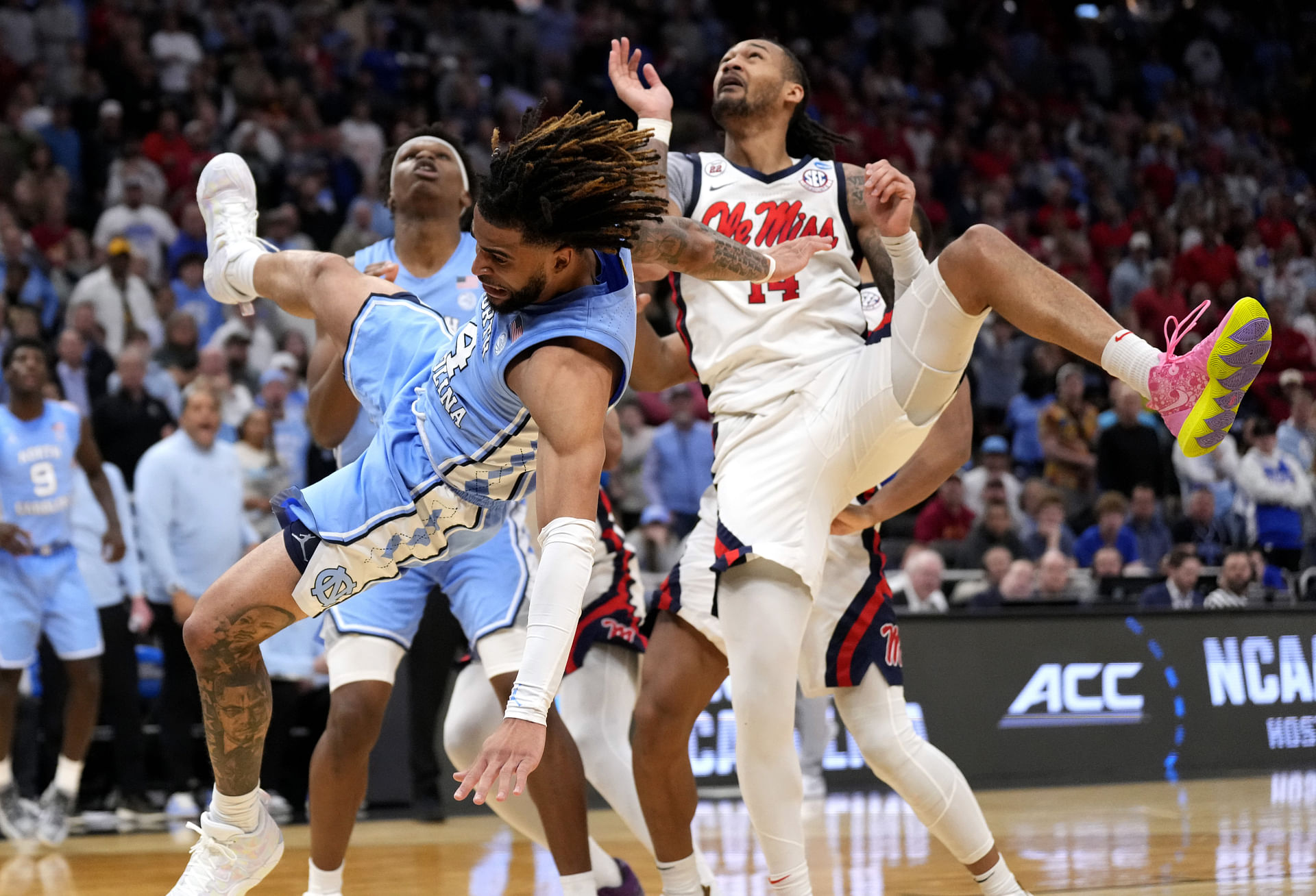 NCAA Basketball: NCAA Tournament First Round-North Carolina at Mississippi - Source: Imagn