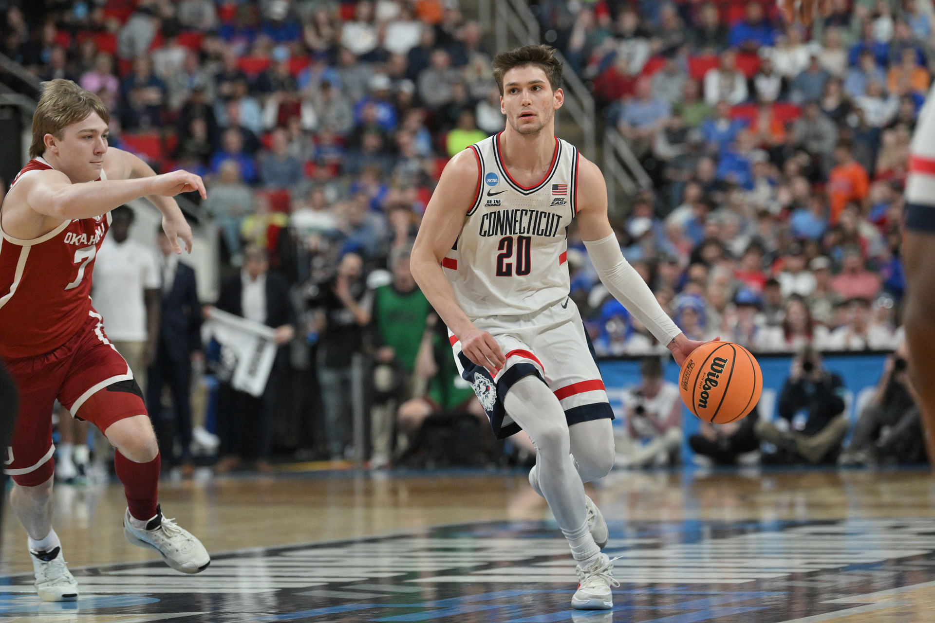 NCAA Basketball: NCAA Tournament First Round-Oklahoma at Connecticut - Source: Imagn