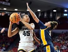 Hannah Stuelke drops 4-word reaction to Iowa teammate’s “day in ma life” snaps