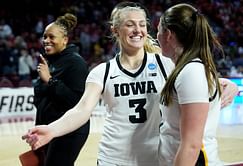 Iowa hooper Kylie Fuerbach drops 2-word reaction to Sydney Affolter's Germany snaps