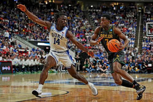Baylor's VJ Edgecombe is the top prospect from the Big 12 in the upcoming NBA Draft. (Photo Credit: IMAGN)