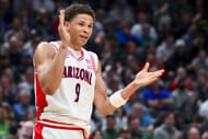 Arizona standout Carter Bryant's NBA Draft stock is soaring, which makes a return to college unlikely. (Photo Credit: IMAGN)
