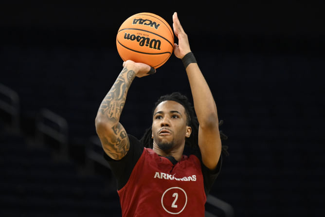 College basketball transfer portal: Arkansas guard Boogie Fland announces move to SEC rivals