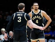 Braden Smith and Trey Kaufman-Renn both chose to return to Purdue for another season. (Photo Credit: IMAGN)