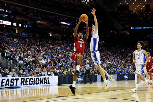 Labaron Philon will likely be Alabama's top NBA Draft pick, if he chooses to stay in the draft. (Photo Credit: IMAGN)