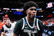 Michigan State standout Jase Richardson should be a high pick in the upcoming NBA Draft. (Photo Credit: IMAGN)