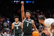 Michigan State guard Jeremy Fears will be a key leader on this season's Spartans squad. (Photo Credit: IMAGN)