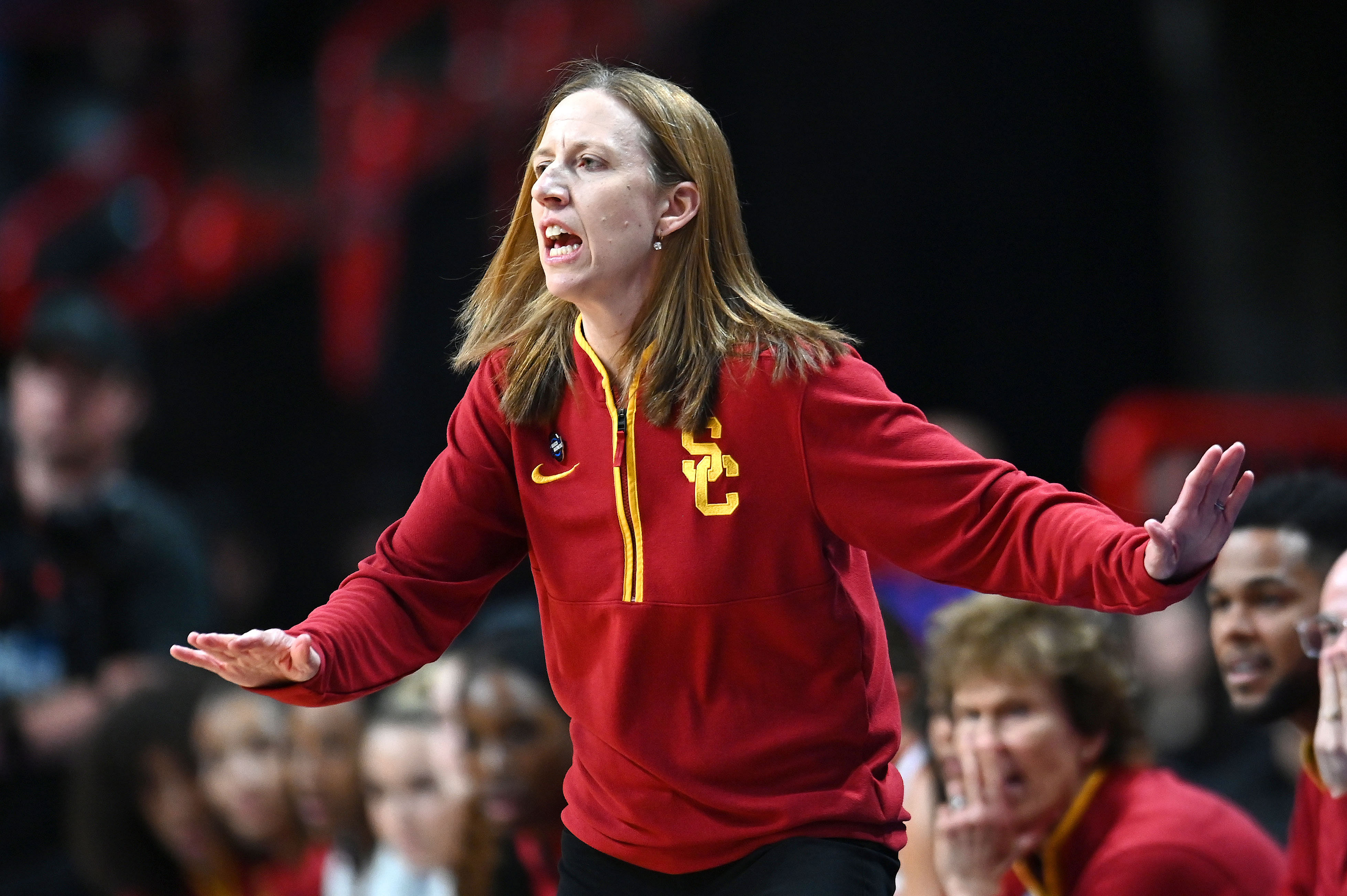NCAA Womens Basketball: NCAA Tournament Spokane Regional-USC Trojans vs UConn Huskies - Source: Imagn