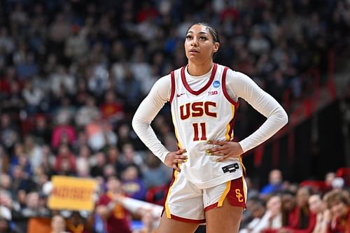 Returning sophomore guard Kennedy Smith figures to be a leader for the 2025-26 USC Trojans. (Photo Credit: IMAGN)