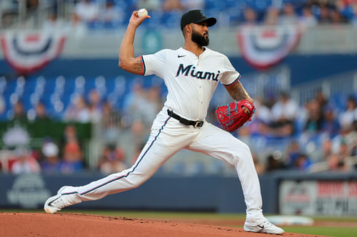 Sandy Alcantara could punch over 5 Ks today - Source: Imagn
