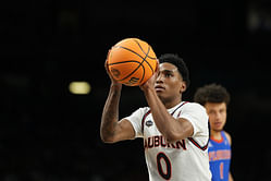 Auburn’s Tahaad Pettiford shows off his pre-draft workout ahead of the NBA combine scrimmages: “Just tryna get stronger, get more reps”