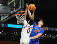 Auburn's Tahaad Pettiford has a tough stay-or-go decision with the NBA Draft. (Photo Credit: IMAGN)
