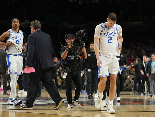 While Cooper Flagg didn't win the national title at Duke, he did have a great season to establish himself as the near-certain top pick in the 2025 NBA Draft. (Photo Credit: IMAGN)