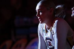"Future top 10 pick": College hoops fans hype South Carolina star Chloe Kitts in her latest lip-sync TikTok video