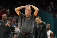 A year after coming up two points short, can Kelvin Sampson get his NCAA title at Houston? (Photo Credit: IMAGN)
