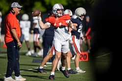 Pics: Auburn QB Jackson Arnold and GF Skyler spend a special week in Australia during CFB offseason