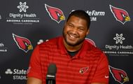 Arizona Cardinals defensive lineman Calais Campbell - Source: Imagn