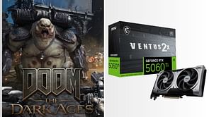 Best Doom: The Dark Ages graphics settings for Nvidia RTX 5060 Ti 8 GB and RTX 5060 Ti 16 GB