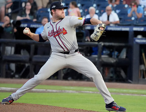 Bryce Elder is pitching today - Source: Imagn